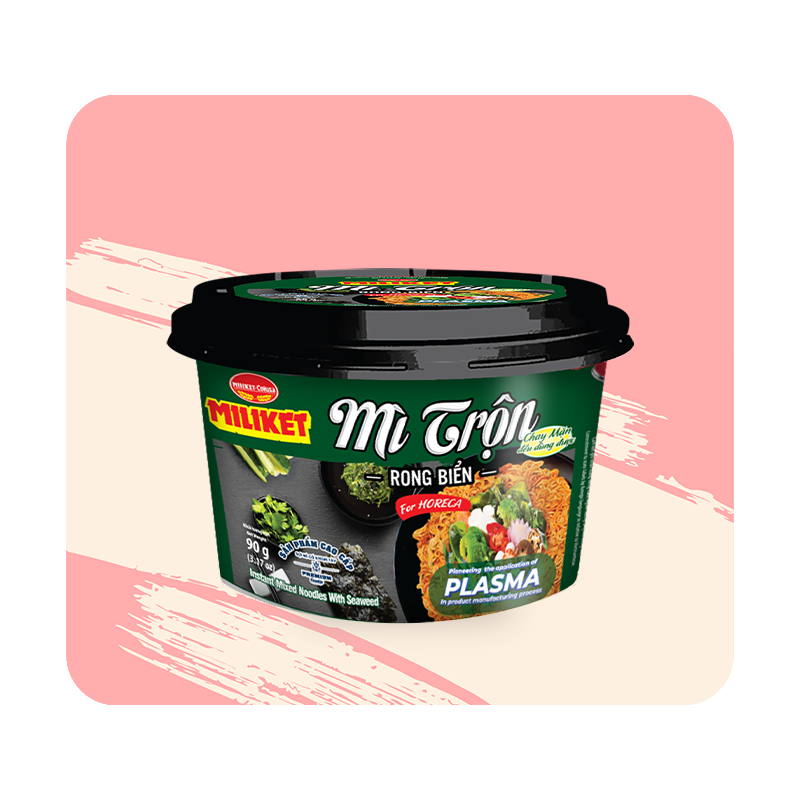 Mì Trộn Miliket Rong Biển tô 90g