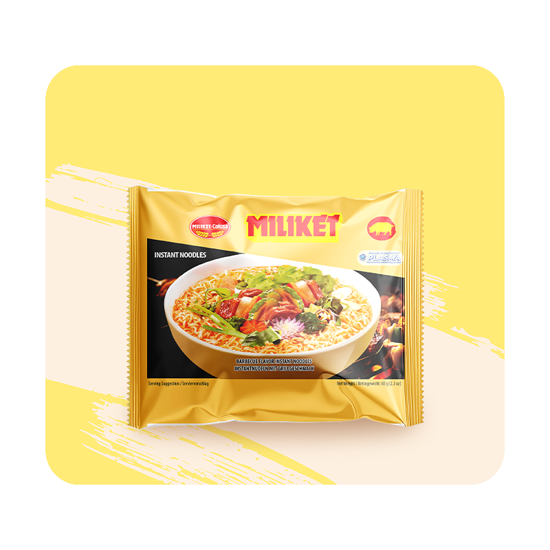 Mì Miliket hương vị Thịt Nướng 65g