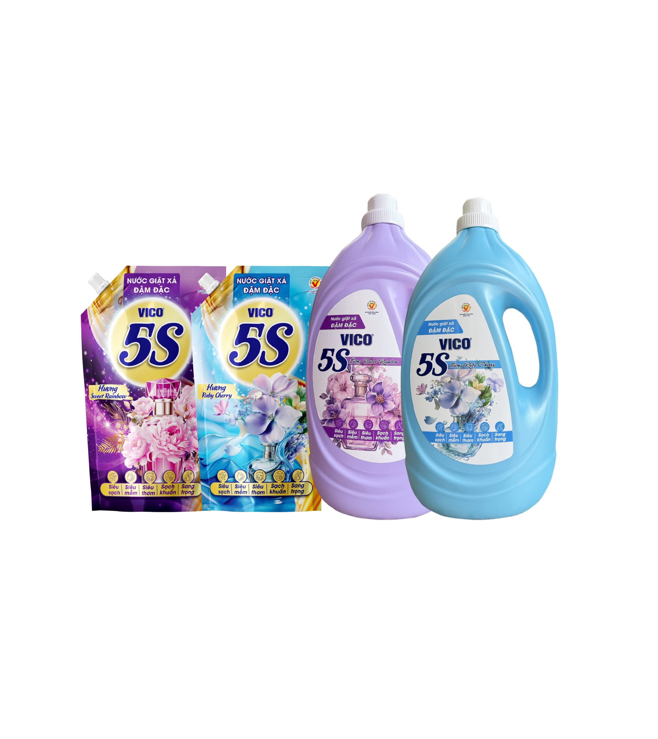 Nước giặt xả đậm đặc VICO 5S