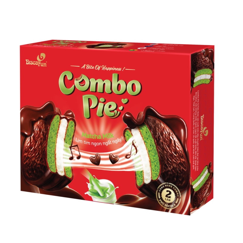 COMBO PIE 336g vị Trà xanh sữa