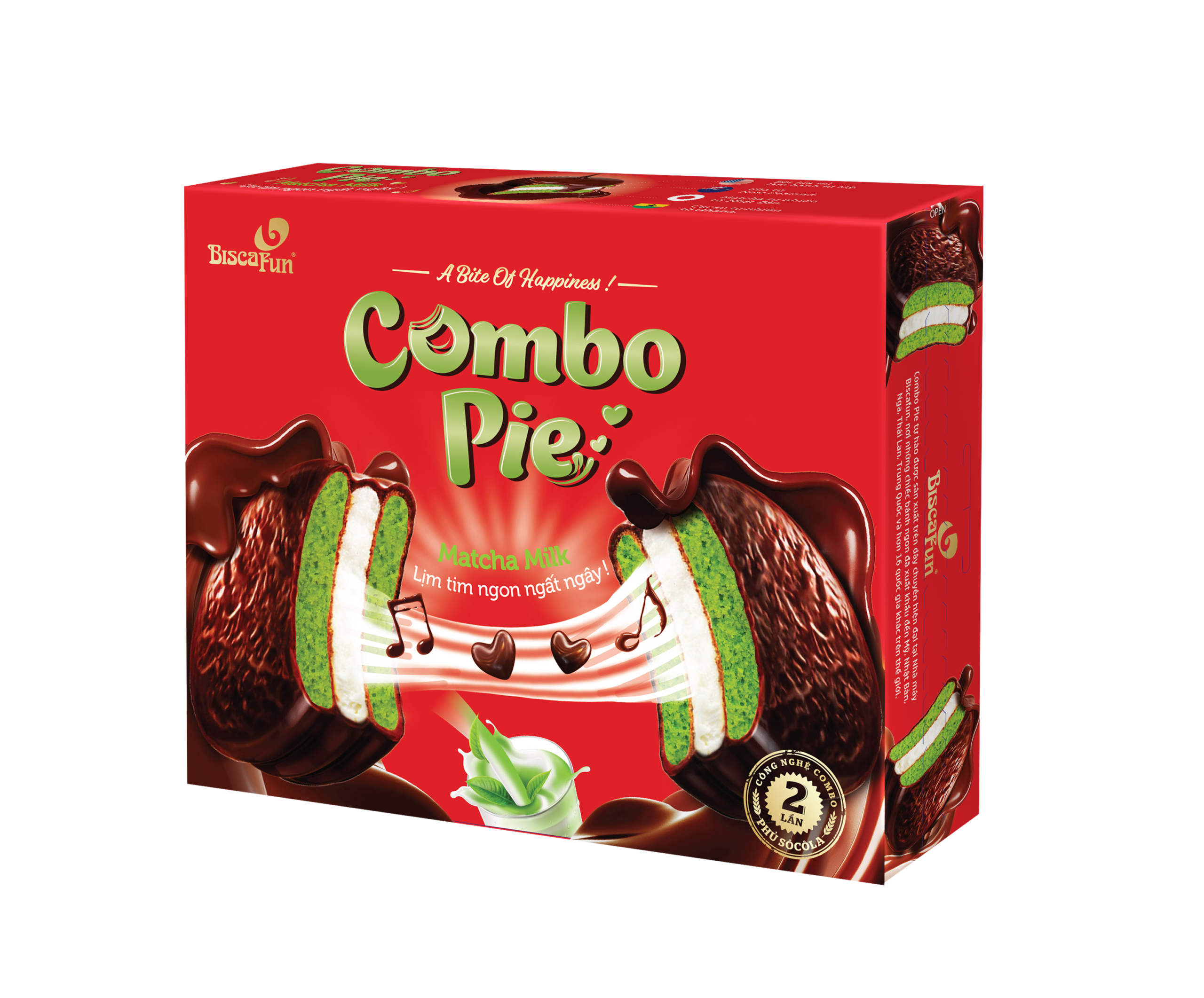 COMBO PIE 336g vị Trà xanh sữa