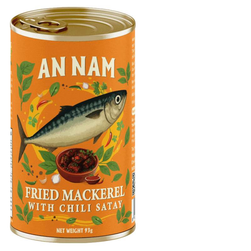 Cá Nục Chiên Sốt Sa Tế An Nam