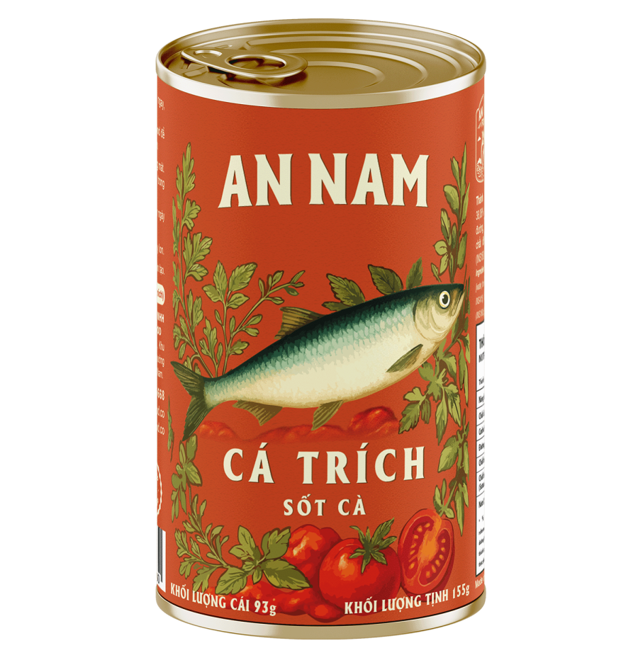 Cá trích sốt cà 155g