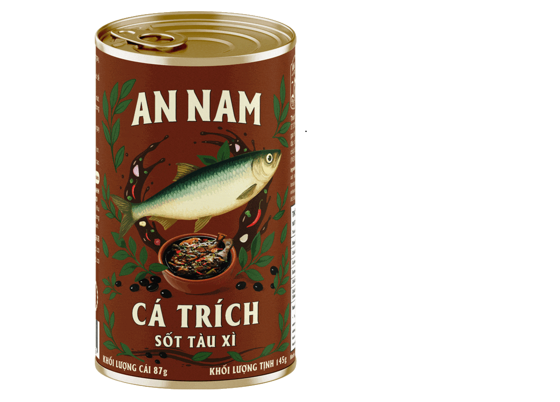 Cá Trích Sốt Tàu Xì An Nam