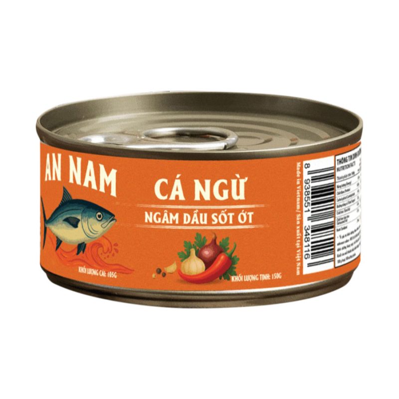 Cá ngừ ngâm dầu sốt ớt 150g