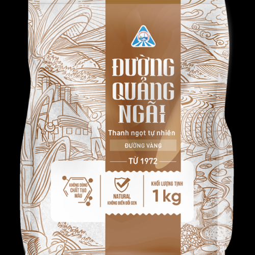 Đường vàng Đường Quảng Ngãi – Túi 1kg