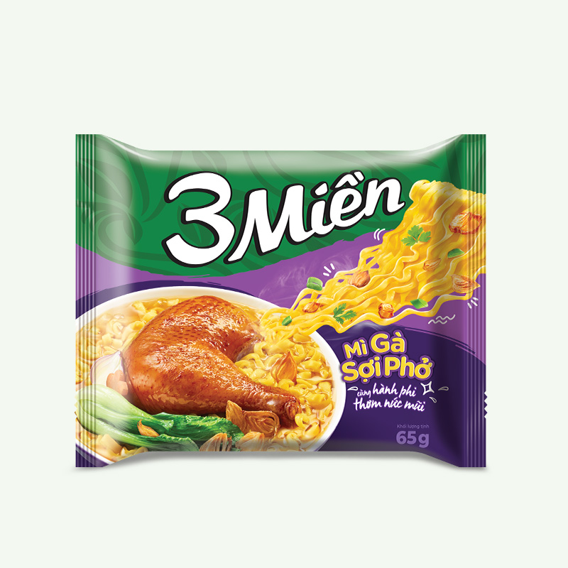Mì 3 Miền Gà Sợi Phở
