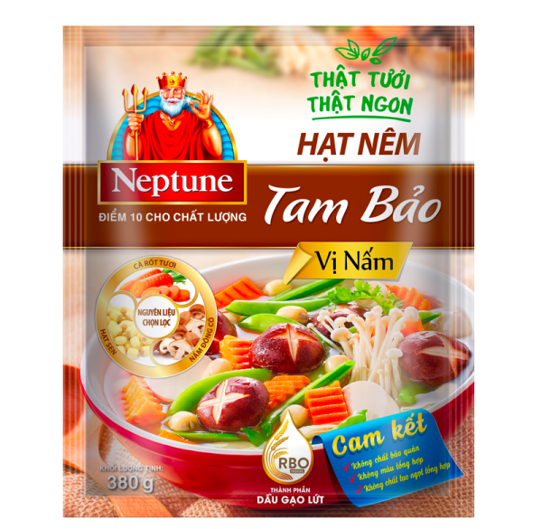Hạt Nêm Neptune Tam Bảo Vị Nấm