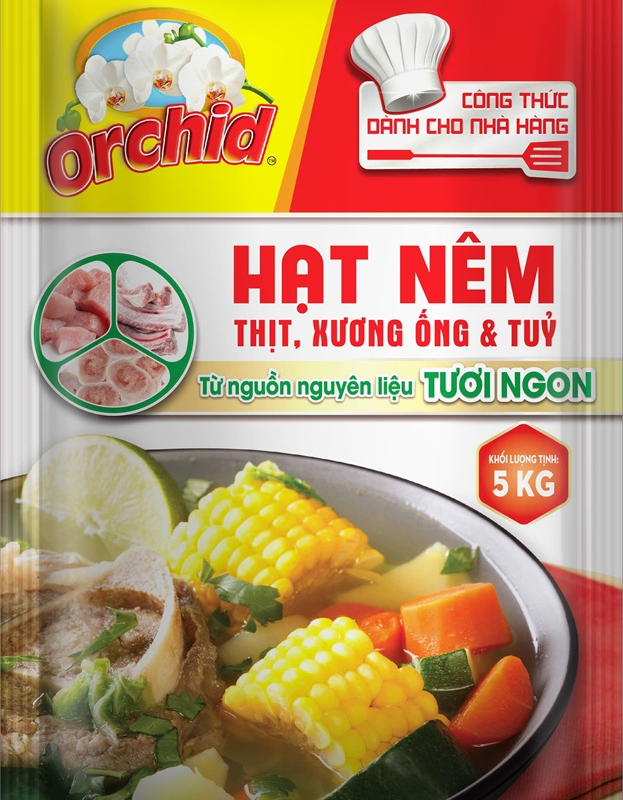 Hạt Nêm Orchid Vị Heo