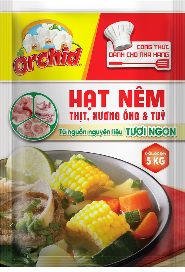 Hạt Nêm Orchid Vị Heo