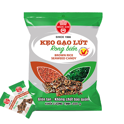 Kẹo gạo lứt rong biển
