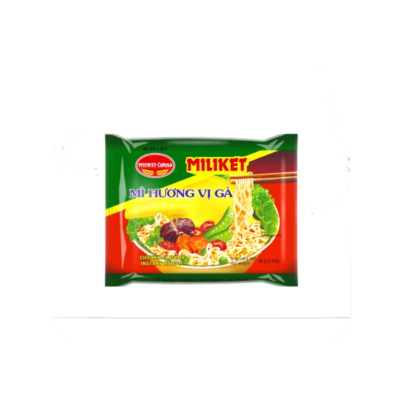 Mì Gà Xanh Miliket 65g