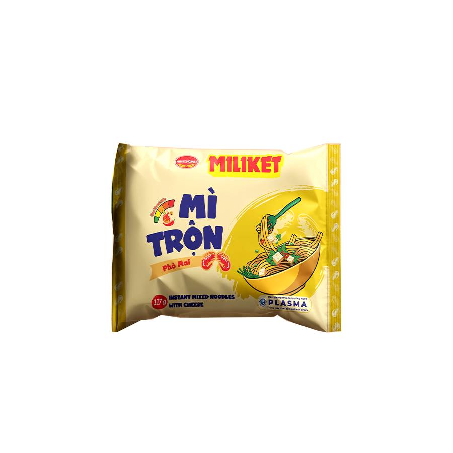 Mì Trộn Miliket Phô Mai 117g