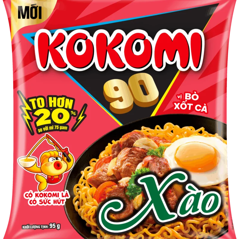 Mì Kokomi bò xốt cà – Gói 90gr