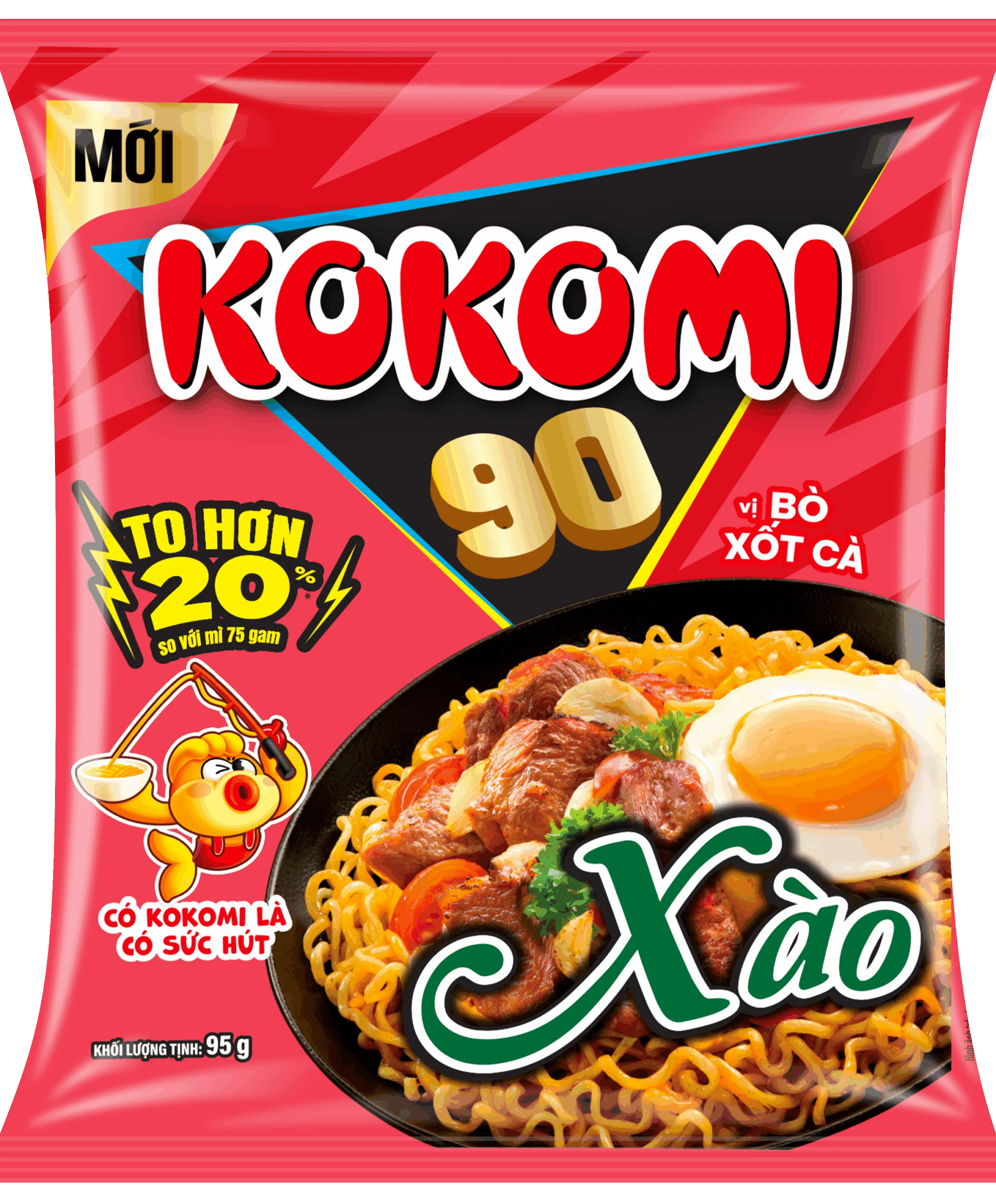 Mì Kokomi bò xốt cà – Gói 90gr