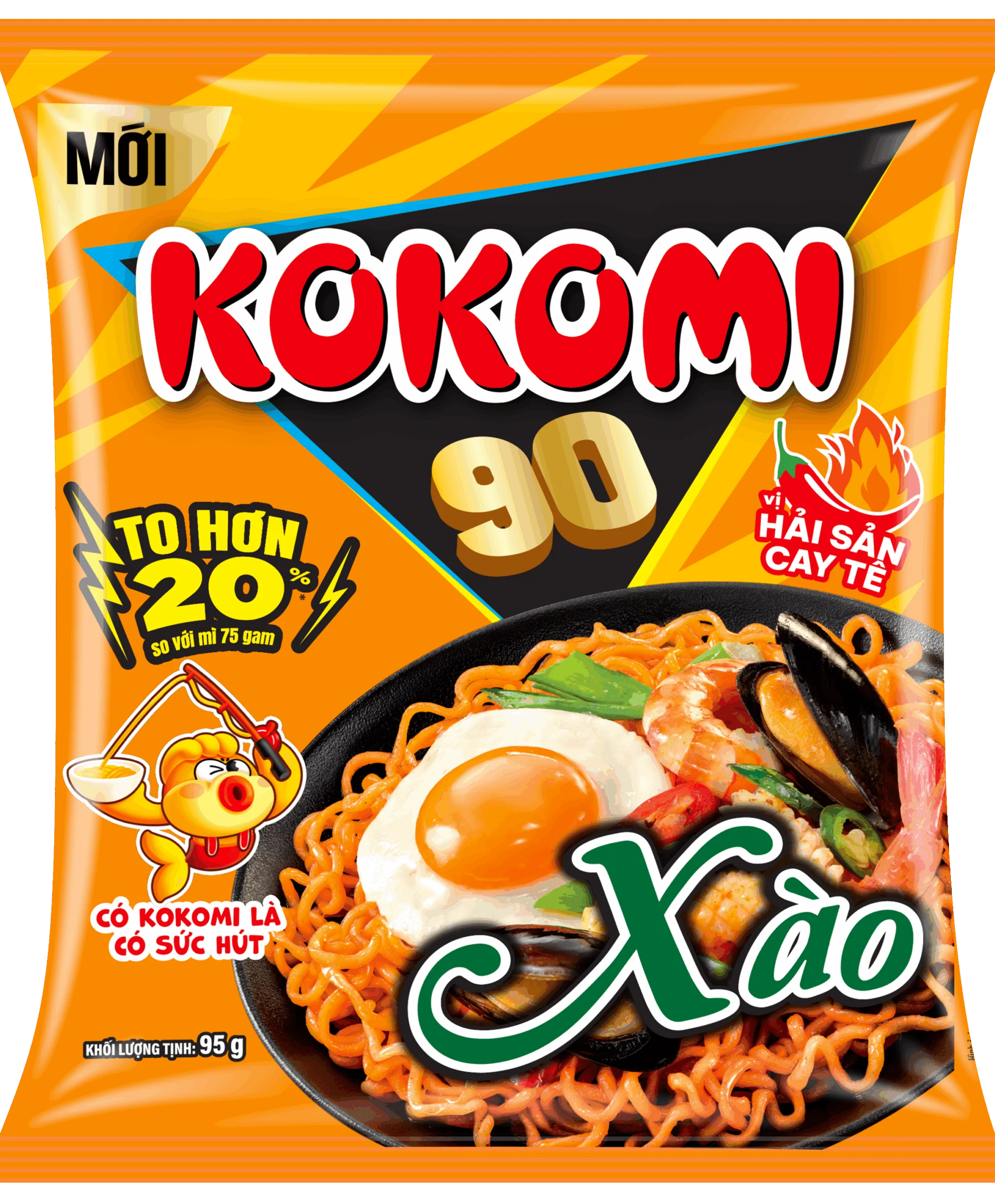 Mì Kokomi hải sản cay tê – Gói 90gr