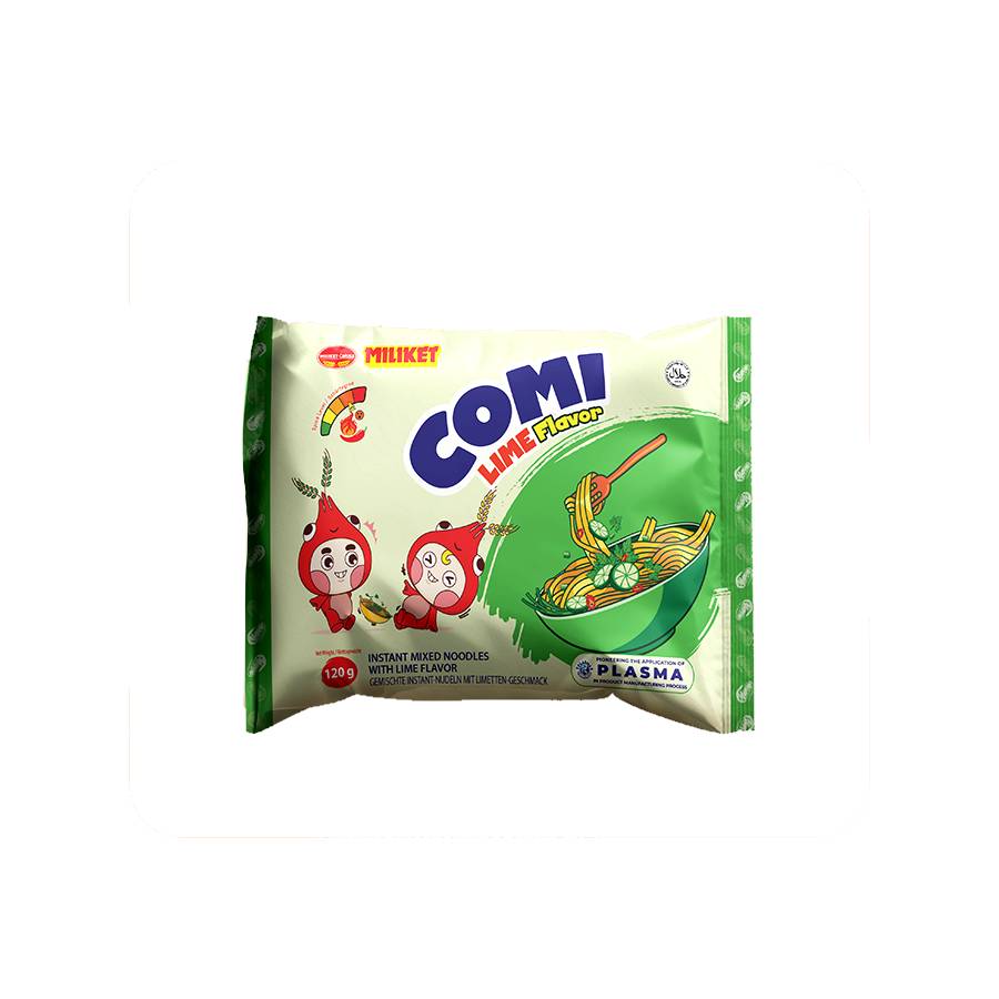 Mì trộn Miliket kraft vị Chua cay chanh XK Đức 120g