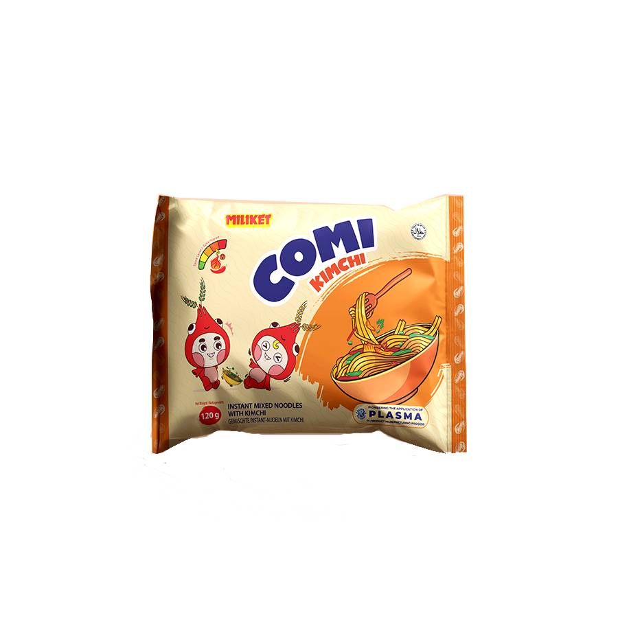 Mì trộn Miliket kraft vị Kim chi XK Đức 120g