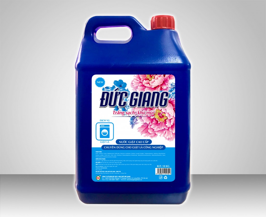 Nước Giặt Chuyên Dụng Cho Giặt Là Công Nghiệp 10kg