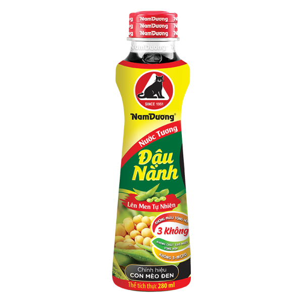 Nước Tương Nam Dương Đậu Nành Lên Men Tự Nhiên