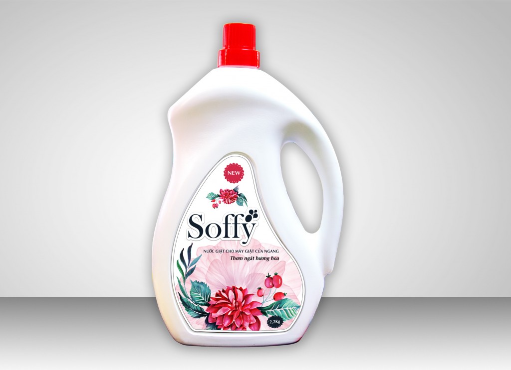 Nước giặt Soffy cho Máy Giặt cửa Trước 2,2kg