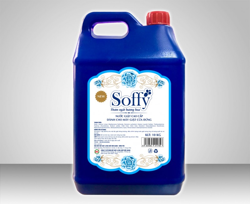Nước giặt Soffy cửa đứng 10kg