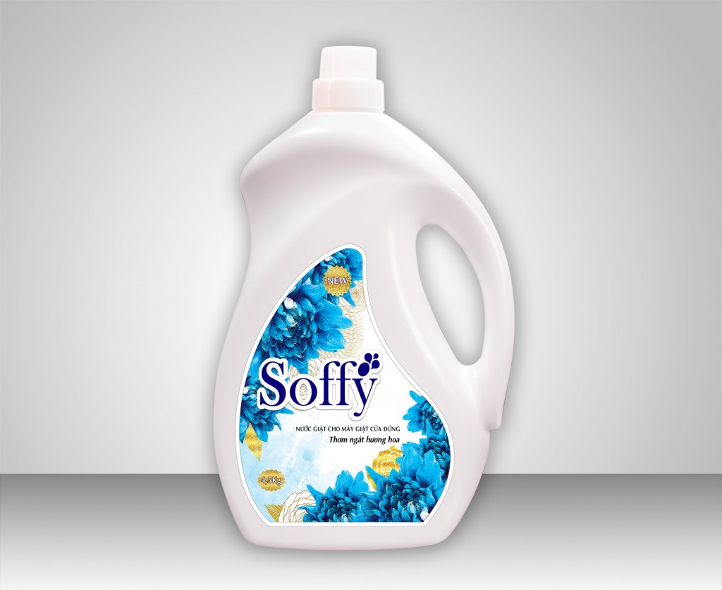 Nước giặt Soffy cửa đứng 2,2kg