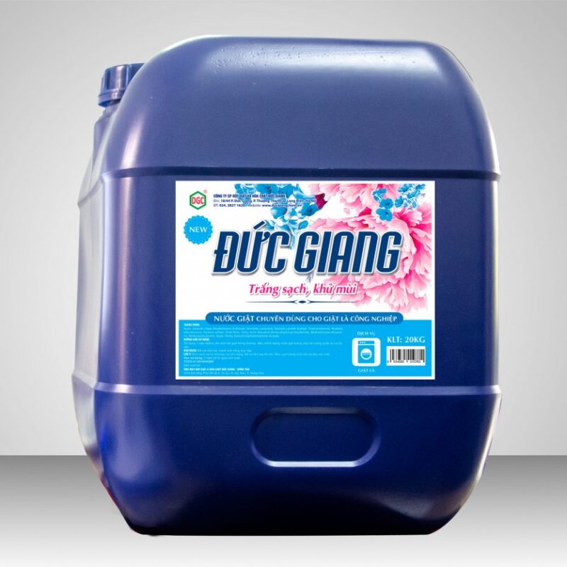Nước giặt chuyên dụng cho giặt là công nghiệp Đức Giang 20kg