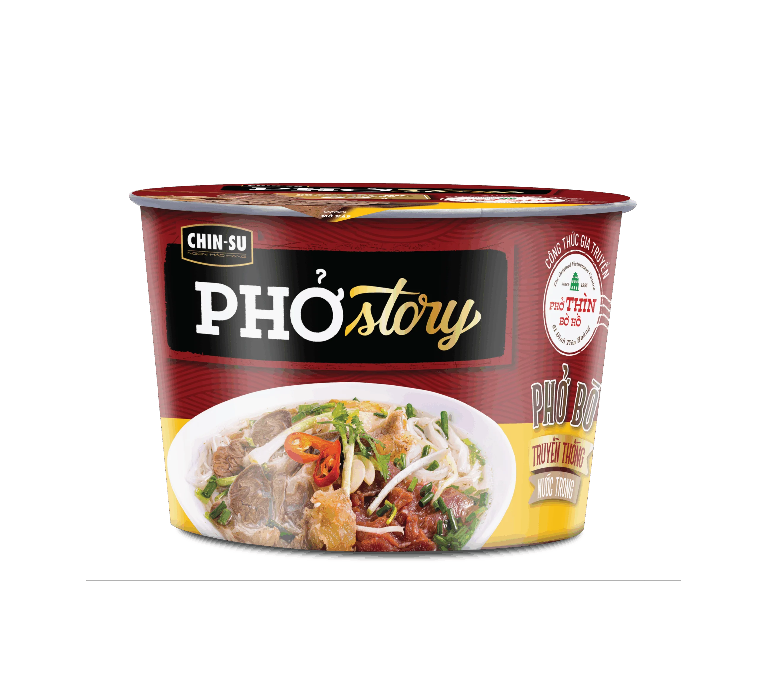 Phở Story – Phở Thìn Bờ Hồ (có thịt) – Tô 134gr