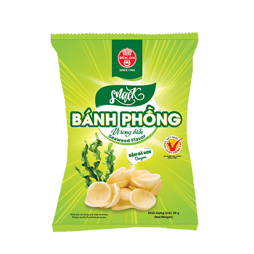 Snack Bánh Phồng vị rong biển