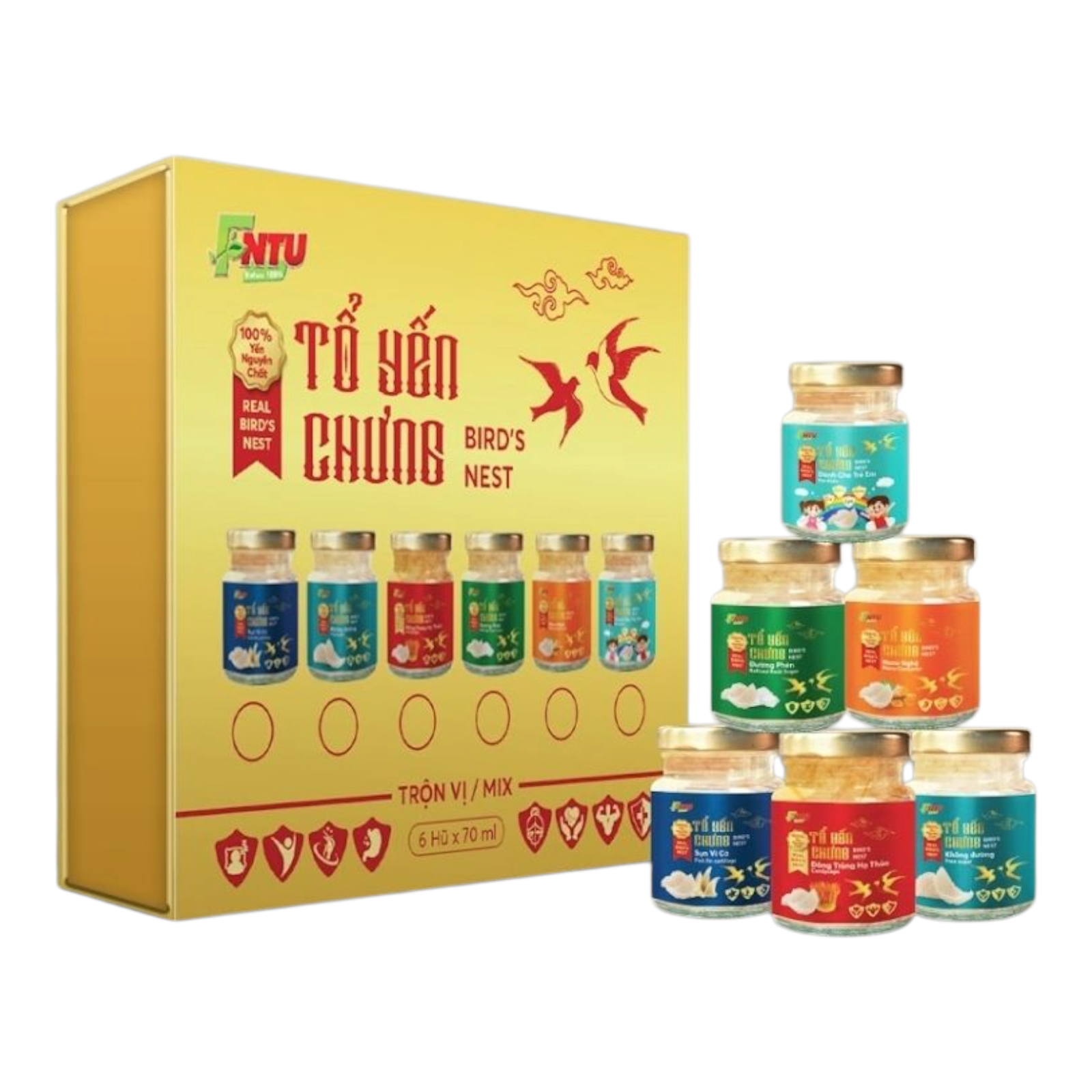 TỔ YẾN CHƯNG MIX VỊ