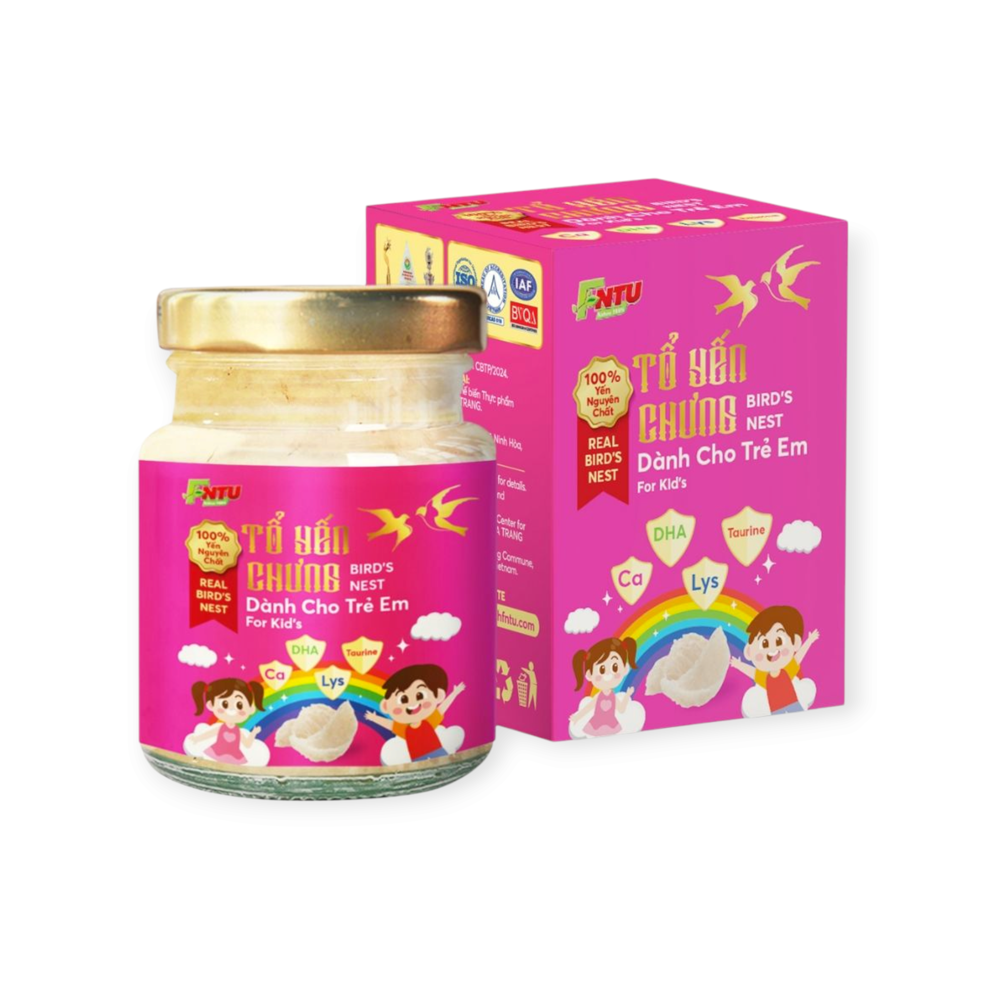 Tổ Yến Chưng Dành Cho Trẻ Em (hộp 1 hũ)