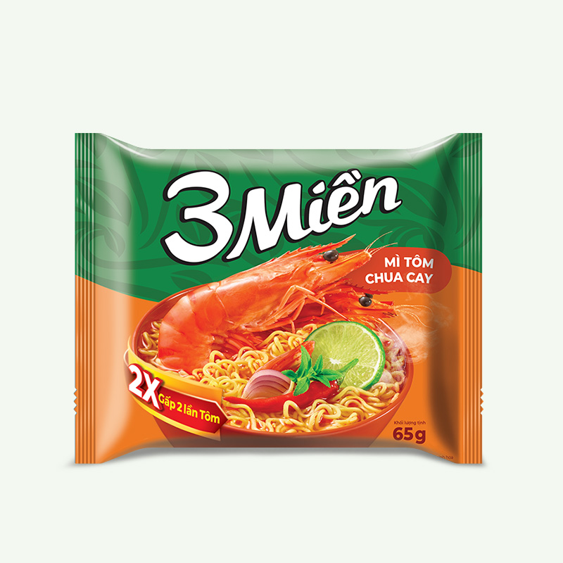 Mì 3 Miền Tôm Chua Cay