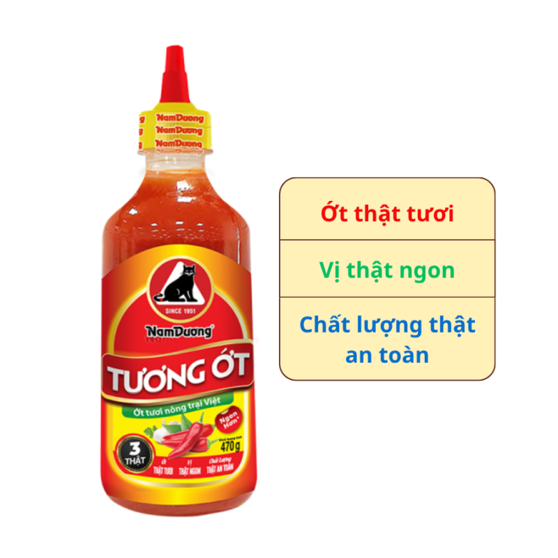 Tương Ớt Nam Dương 470g