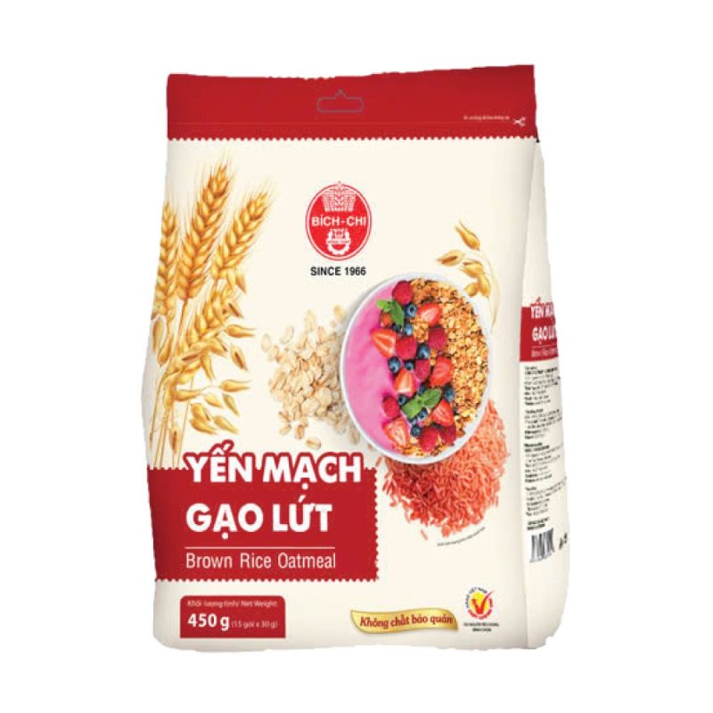 Yến mạch gạo lứt 450g