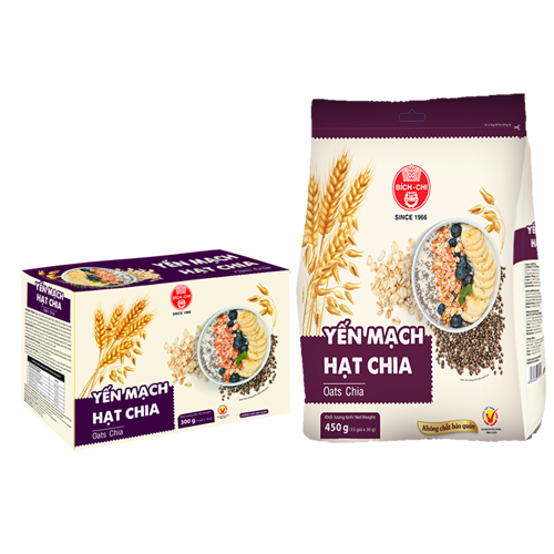 Yến mạch hạt chia