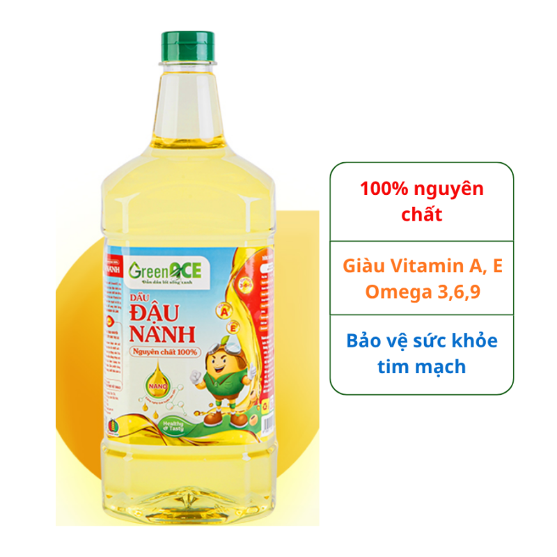 Dầu đậu nành GreenACE 2L