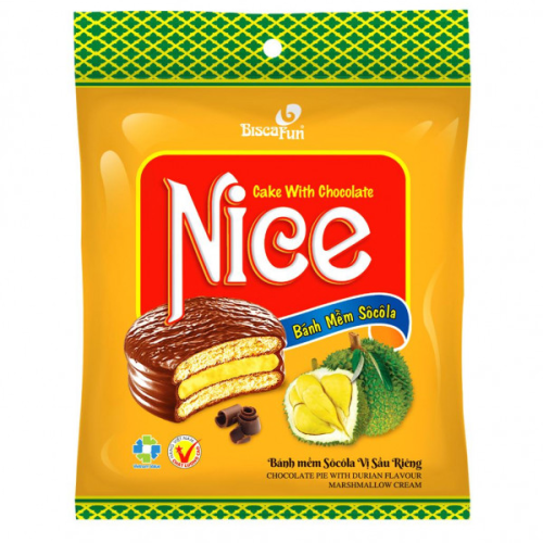 Bánh mềm phủ socola Nice