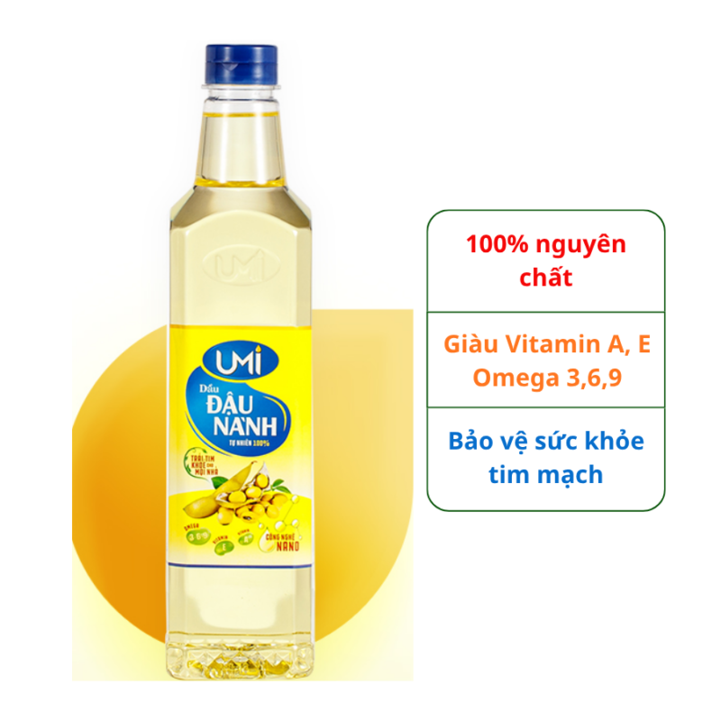 Dầu đậu nành UMI 900ml