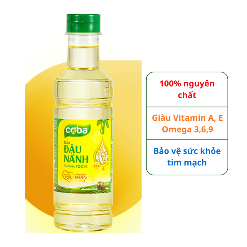 Dầu nành cao cấp COBA chai 400ml