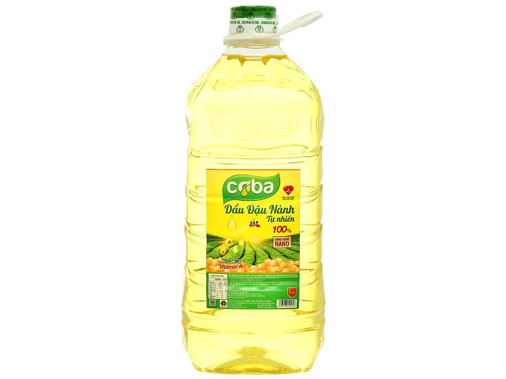Dầu đậu nành COBA can 5L