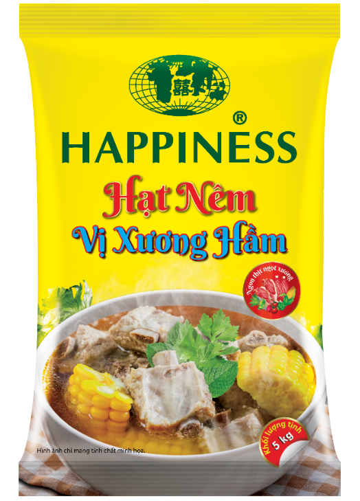 Hạt nêm Happiness vị xương hầm