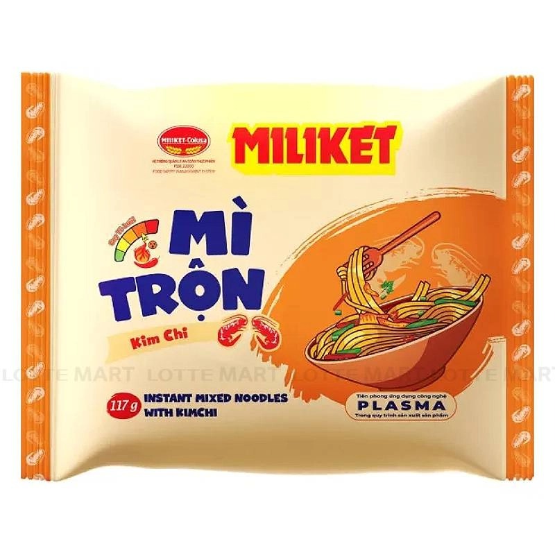 Mì Trộn Miliket Kim Chi 117g