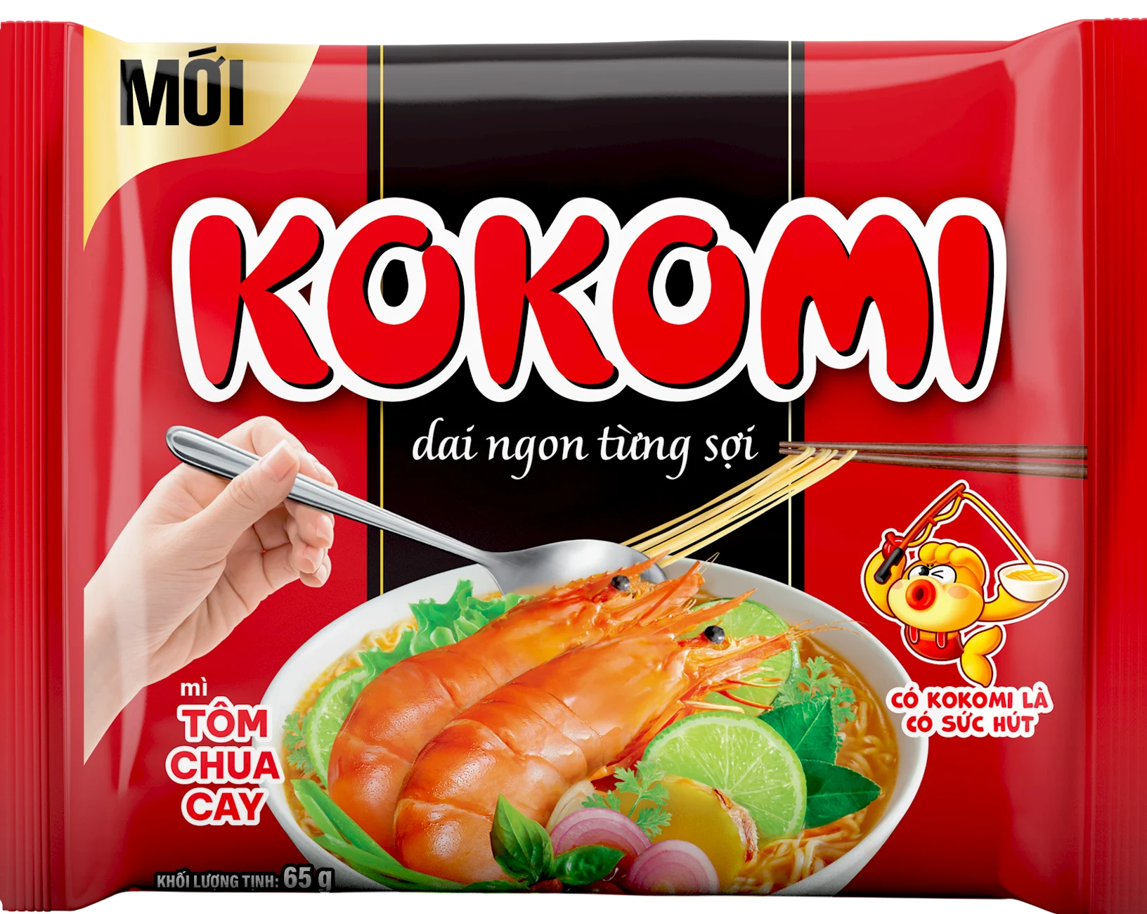 Mì Kokomi tôm chua cay – Gói 65gr