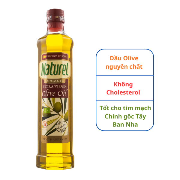 Dầu Olive Naturel Organic Extra Virgin