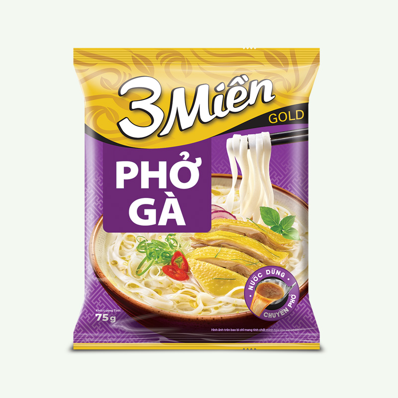 Phở 3 Miền Gold Vị Gà