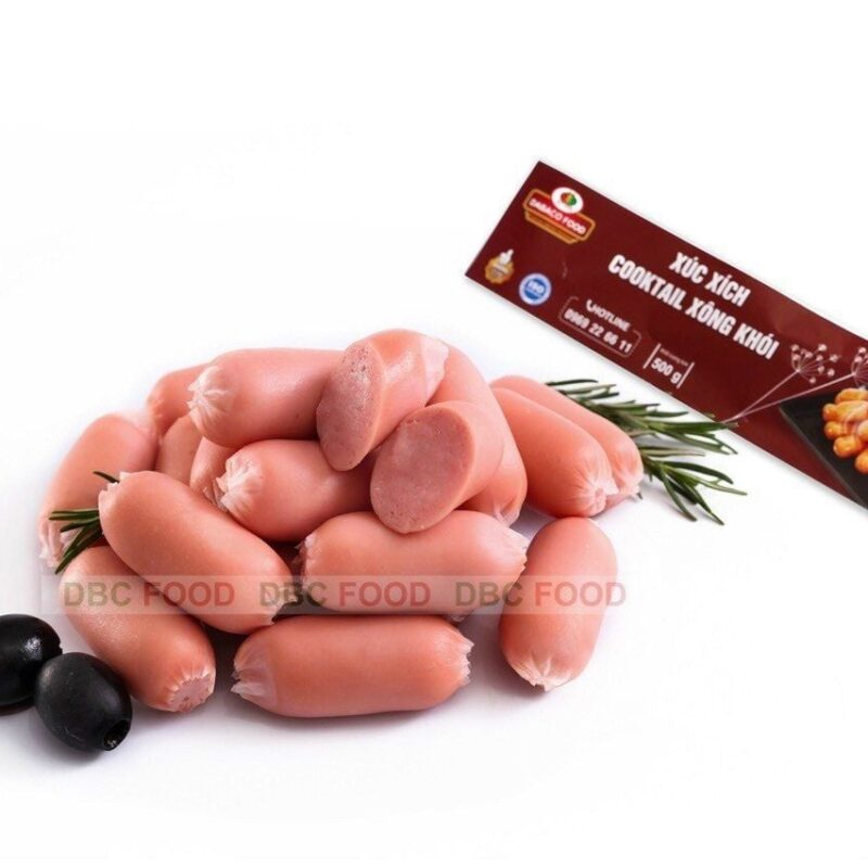 Xúc Xích Cooktail Xông Khói 0.5kg