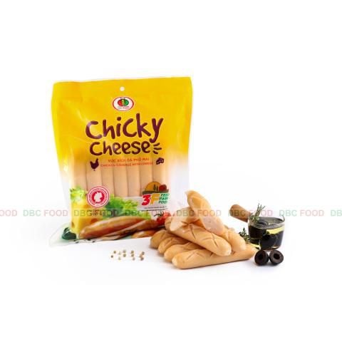 Xúc xích Tươi Chicky cheese 0.25kg