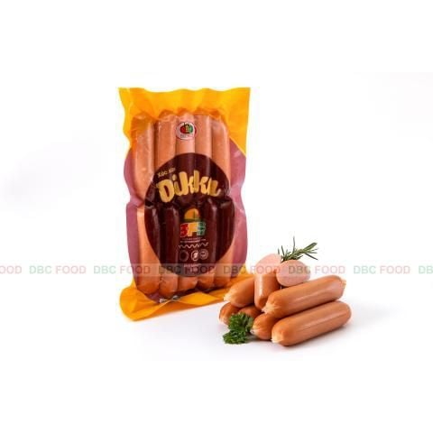 Xúc xích Dikka 0.5kg (Colagen)