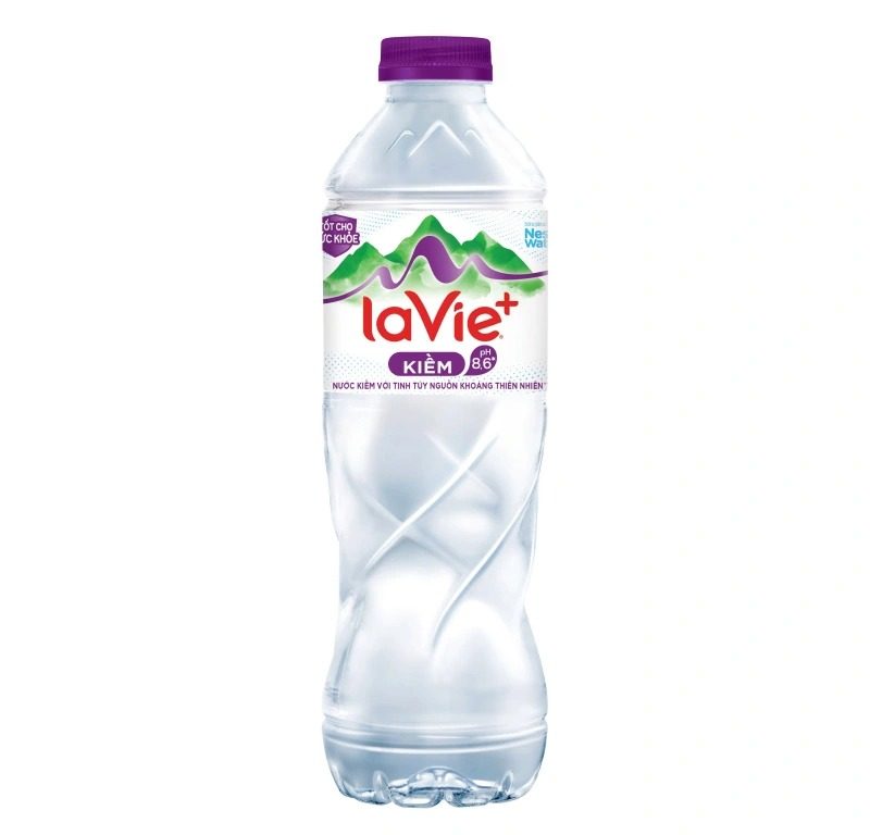 La Vie+ Kiềm có khoáng thiên nhiên 500ml